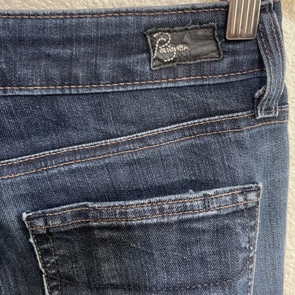 PAIGE Skyline Blue Ankle Peg Jeans - Picture 6 of 13